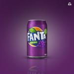 Fanta Grape soda