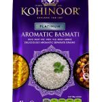 1kg bag of Kohinoor Platinum Aromatic Basmati Rice