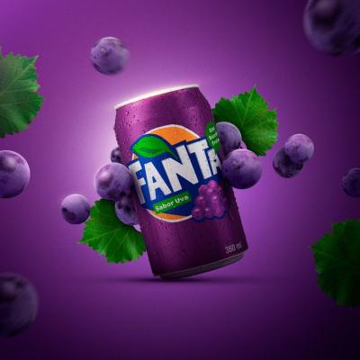 Fanta Grape soda